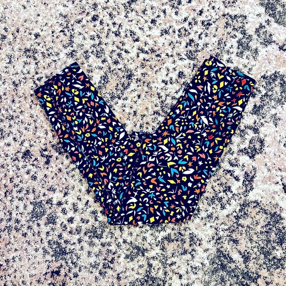 ELLIE || Classic Funfetti Colorful Print Leggings - SZ XS ✨NWOT✨ - Picture 4 of 15